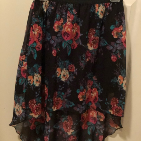 High low floral skirt - Picture 2 of 2